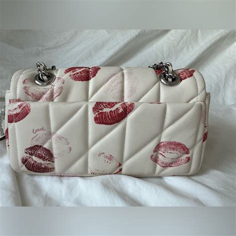 coach tabby lip print